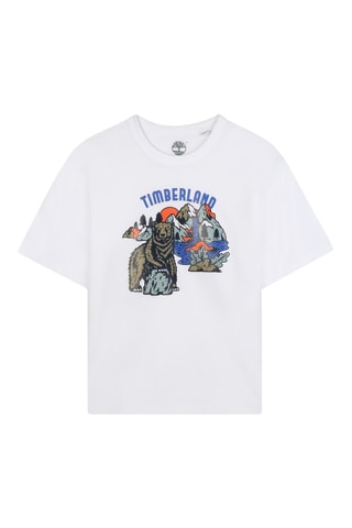 Biologisch Katoenen T-shirt Relaxed - Wit - Timberland