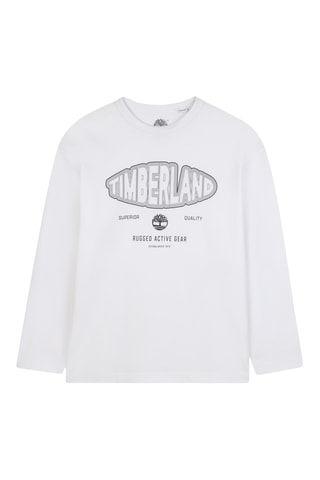 Biologisch Katoenen T-shirt Relaxed - Wit - Timberland