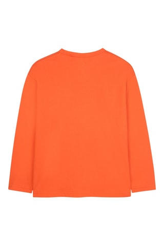 Biologisch Katoenen T-shirt Relaxed - Oranje - Timberland