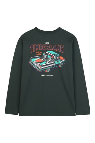 Biologisch Katoenen T-shirt - Donkergroen Timberland