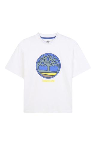 Biologisch Katoenen T-shirt - Wit - Timberland