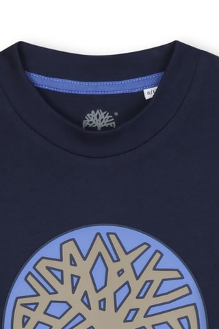 Biologisch Katoenen T-shirt - Indigoblauw - Timberland