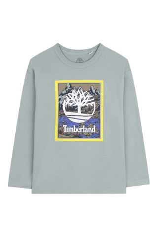 Biologisch Katoenen T-shirt - Kobaltblauw - Timberland
