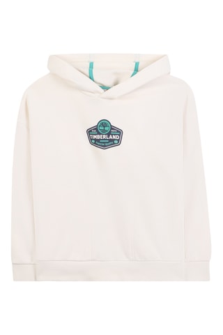 Biologisch Katoenen Sweater met Capuchon - Ivoorkleurig - Timberland