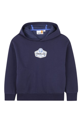 Biologisch Katoenen Sweater met Capuchon - Indigoblauw - Timberland