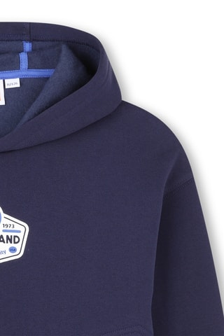 Biologisch Katoenen Sweater met Capuchon - Indigoblauw - Timberland