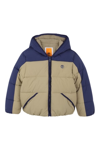 Gewatteerde Jas met Capuchon - Beige - Timberland