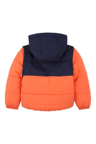 Gewatteerde Jas met Capuchon - Oranje - Timberland