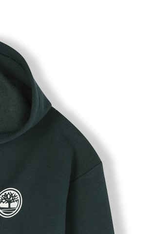 Biologisch Katoenen Sweater met Capuchon - Donkergroen Timberland