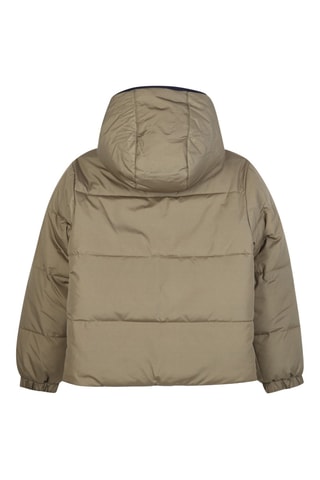 Dubbelzijdige gewatteerde jas met capuchon - Beige - Timberland