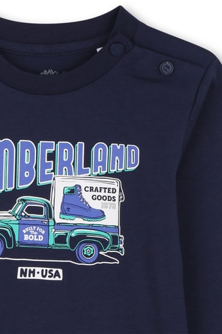 Biologisch Katoenen T-shirt - Indigoblauw - Timberland
