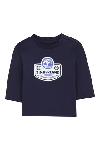 Biologisch Katoenen T-shirt - Indigoblauw - Timberland