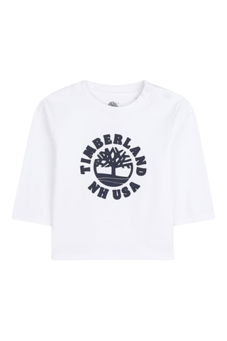 Biologisch Katoenen T-shirt - Wit - Timberland