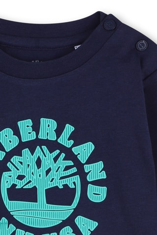 Biologisch Katoenen T-shirt - Indigoblauw - Timberland