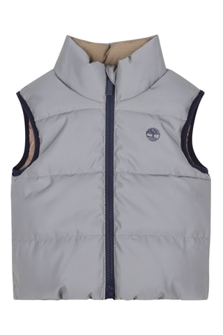 Dubbelzijdige Bodywarmer - Bruin en Grijs - Timberland