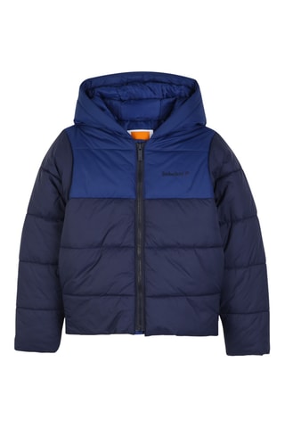 Gewatteerde Jas met Capuchon - Marineblauw - Timberland