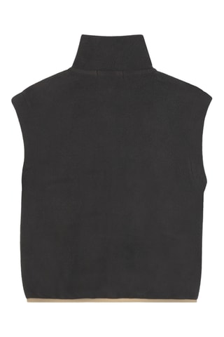 Mouwloos fleece vest - Donkergrijs - Billieblush