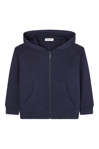 Sweater met capuchon - Indigoblauw - Billieblush