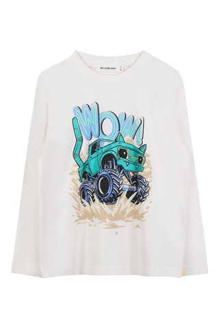 T-shirt - Wit - Billieblush