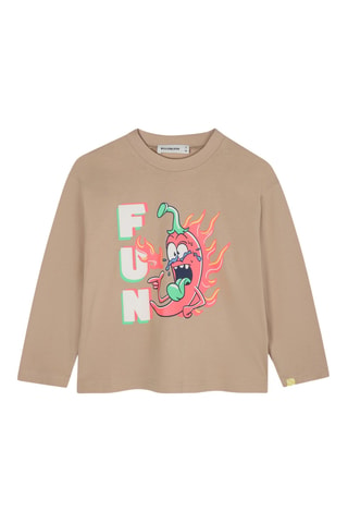 T-shirt - Beige - Billieblush