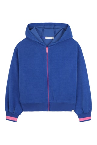 Sweater met capuchon - Koningsblauw Billieblush