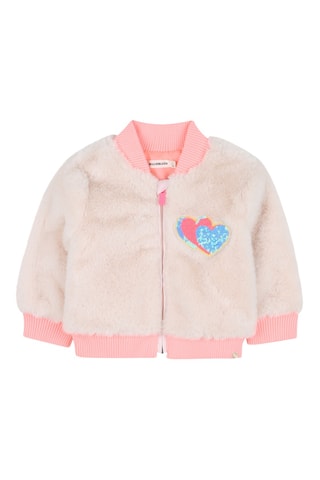 Fleece jas - Roze - Billieblush