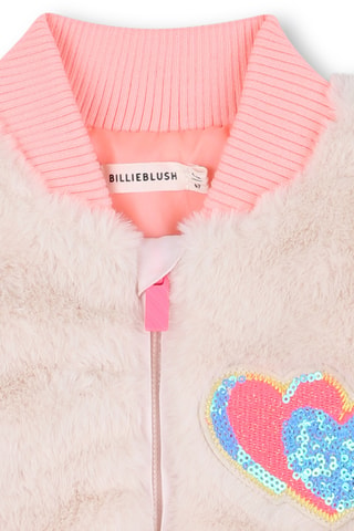 Fleece jas - Roze - Billieblush