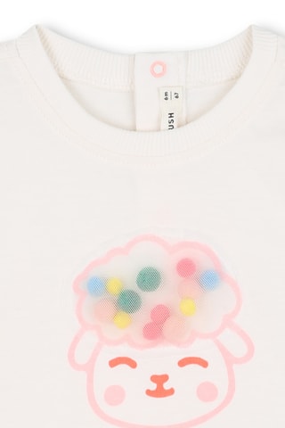 T-shirt - Wit - Billieblush
