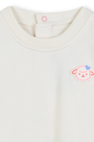 Jurk Trompe-l'œil - Wit - Billieblush