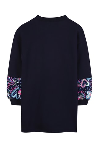 Sweaterjurk - Blauw - Billieblush