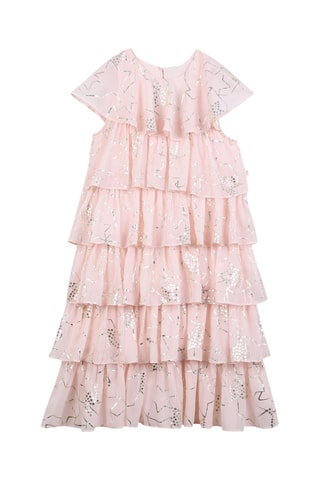 Jurk met Ruches - Roze - Billieblush