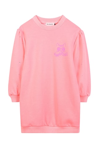 Sweaterjurk - Zalmkleurig - Billieblush