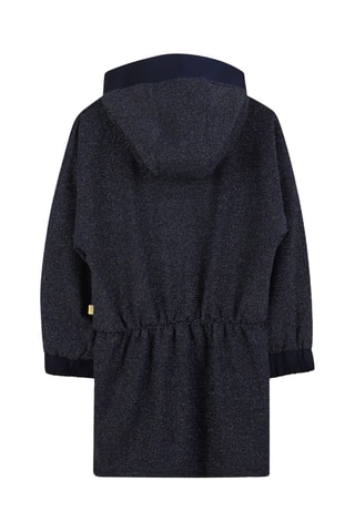 Sweaterjurk met Capuchon - Indigoblauw - Billieblush
