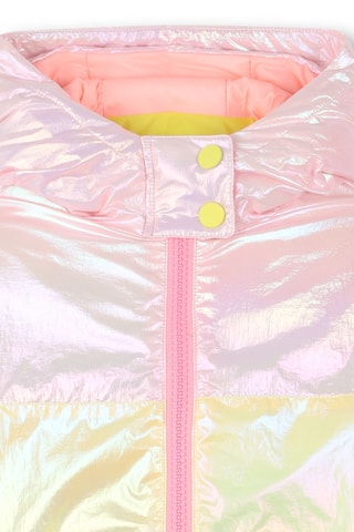 Gewatteerde Jas met Capuchon - Zalmkleurig - Billieblush