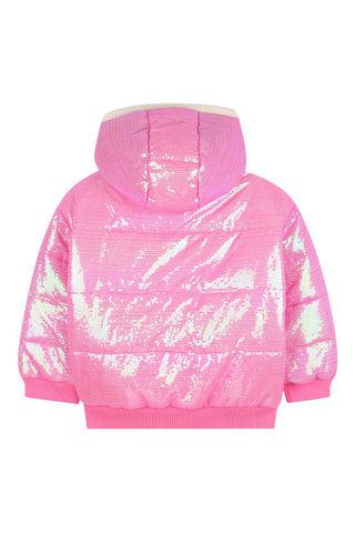 Gewatteerde Jas met Capuchon - Roze - Billieblush
