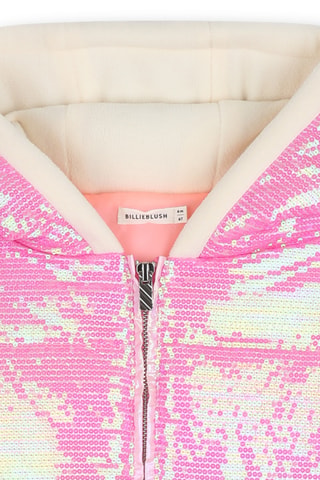 Gewatteerde Jas met Capuchon - Roze - Billieblush
