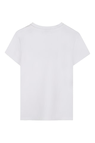 Biologisch Katoenen T-shirt - Wit - DKNY