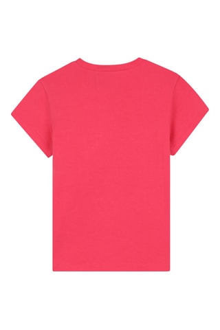 Biologisch Katoenen T-shirt - Koraalrood - DKNY