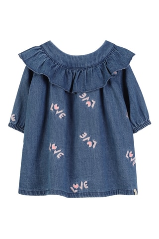 Spijkerjurk - Blauw - Billieblush