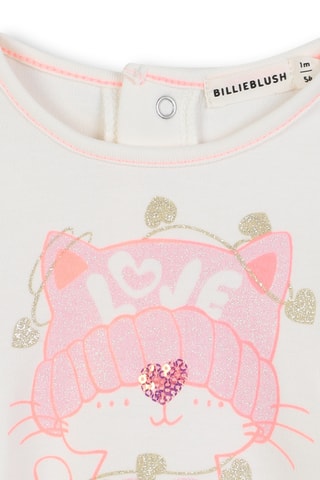 T-shirt - Ecru - Billieblush