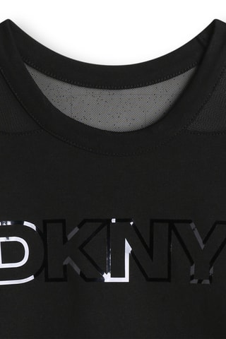 Biologisch Katoenen T-shirt - Zwart - DKNY