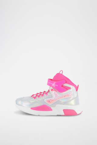 Hoge gelakte sneakers - Grijs - Billieblush