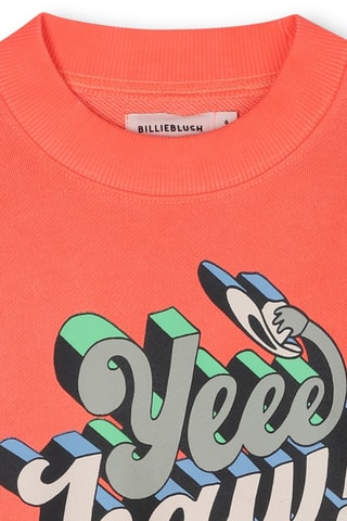 Sweater - Koraalrood - Billieblush