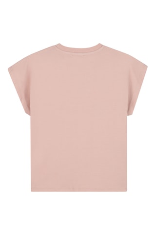 Biologisch Katoenen T-shirt - Poederroze - DKNY