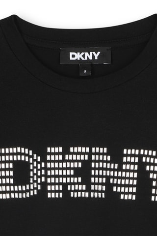 Biologisch Katoenen T-shirt - Zwart - DKNY
