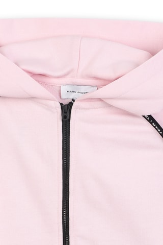 Biologisch Katoenen Sweater met Capuchon - Roze - Marc Jacobs
