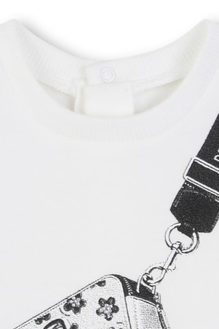 Jurk Trompe-l'œil - Wit - Marc Jacobs
