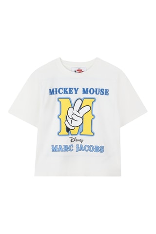T-shirt Mickey Disney - Wit