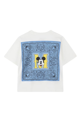 T-shirt Mickey Disney - Wit
