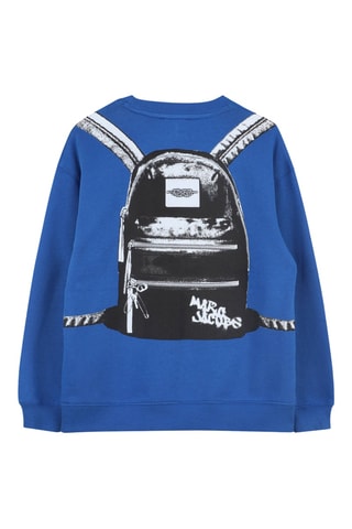 Biologisch Katoenen Sweater - Donkerblauw - Marc Jacobs